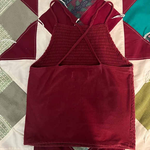 Red Hollister tank top size small - Picture 3 of 3